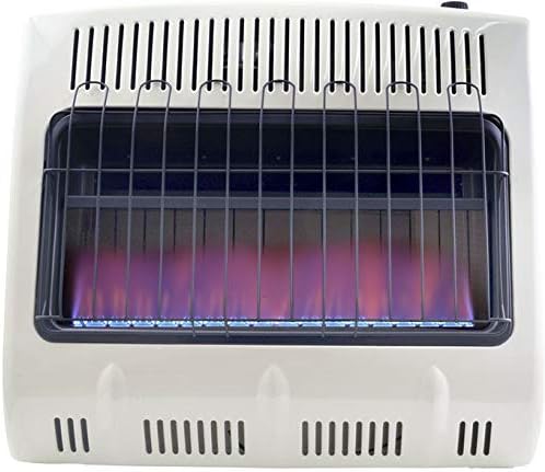 Mr. Heater 30,000 BTU Unvented Blue Flame Propane Fired Room Heater with Built In Blower Fan Kit and 12 ft. Hose for Propane Unvented Series Heaters Bundle (2 Items)