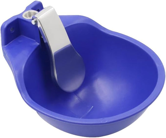 Automatic Livestock Water Troughs Bowl Large Livestock Water Fountain Tool Pet Feeding Bowls, Automatic Water Dispenser Bowl, Automatic Drinking Water Bowl for Sheep Horses Cattle Pigs Dog