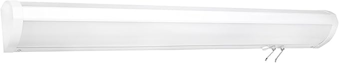Sunlite 36-Inch LED Linear Bed Light Fixture, 15W/30W/45W, Color Selectable 30K/40K/50K, 1675-5311 Lumens, Dimmable, DLC & ETL Listed, 120V, 3-Way Switching (Up/Down), 116 Degree Beam Angle, White