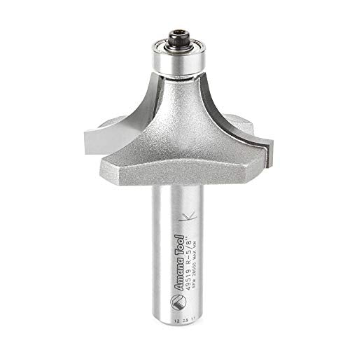 Amana Tool - 49519 Carbide Tipped Corner Round 5/8 Radius x 1-3/4 Dia x 7/8 x 1/2" Sha