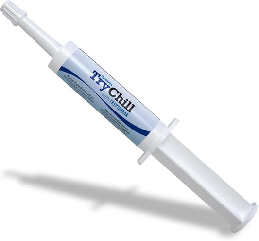 TryChill™ – L-Tryptophan-Based Support for Horses – Promotes a Composed Demeanor Without Sedation – Enhances Focus, Confidence & Performance – 100% Natural & Competition Safe