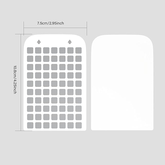 Mosalogic Sticky Card Refill Replacement Glue Cards for Flying Insect Trap Indoor Bug Trapper Fly Zapper-5pack (No Device)