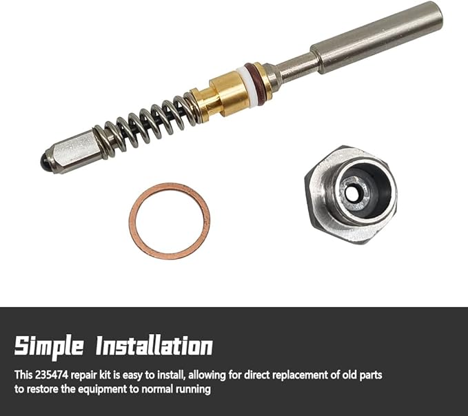 235474 Repair Kit Fit for Graco Airless Silver Plus & Flex Paint Spray Gun
