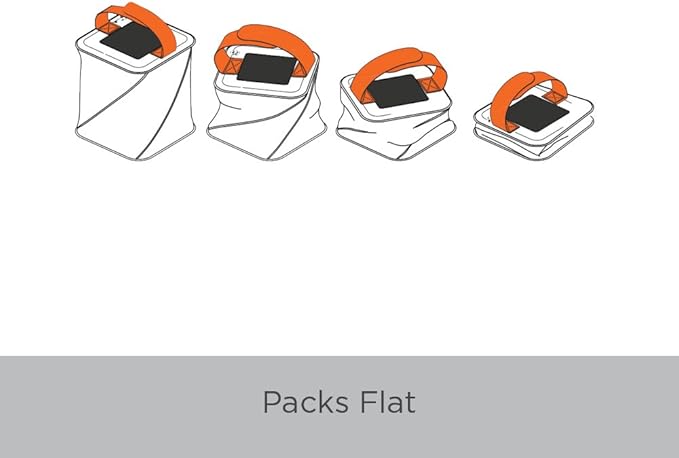 LuminAID Solar Camping Lantern - Inflatable LED Lamp Perfect for Camping, Hiking, Travel and More - Emergency Light for Power Outages, Hurricane, Survival Kits - As Seen on Shark Tank