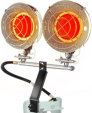 30000 BTU Portable Propane Heaters for Indoor Outdoor Use, Natural Gas Propane Tank Heater for Patio Garage RV Camping Tent Hunting Ice Fishing Shed Emergency Power Outage, Large Safe Space Heater