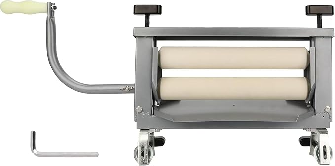 Upgraded Heavy Duty Clothes Wringer, Laundry Wringer for Chamois Cloth, Sponge, Dual Knob Design for Easier Operation