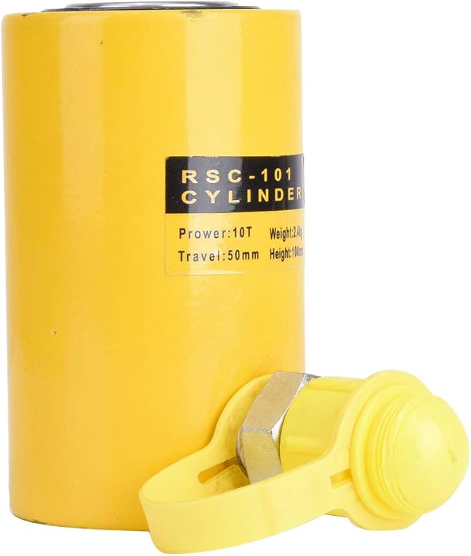 10T Hydraulic Jack Manual Hydraulic Pump Set, Heavy Duty Steel Lifting Tool for Car Construction and Repair Work