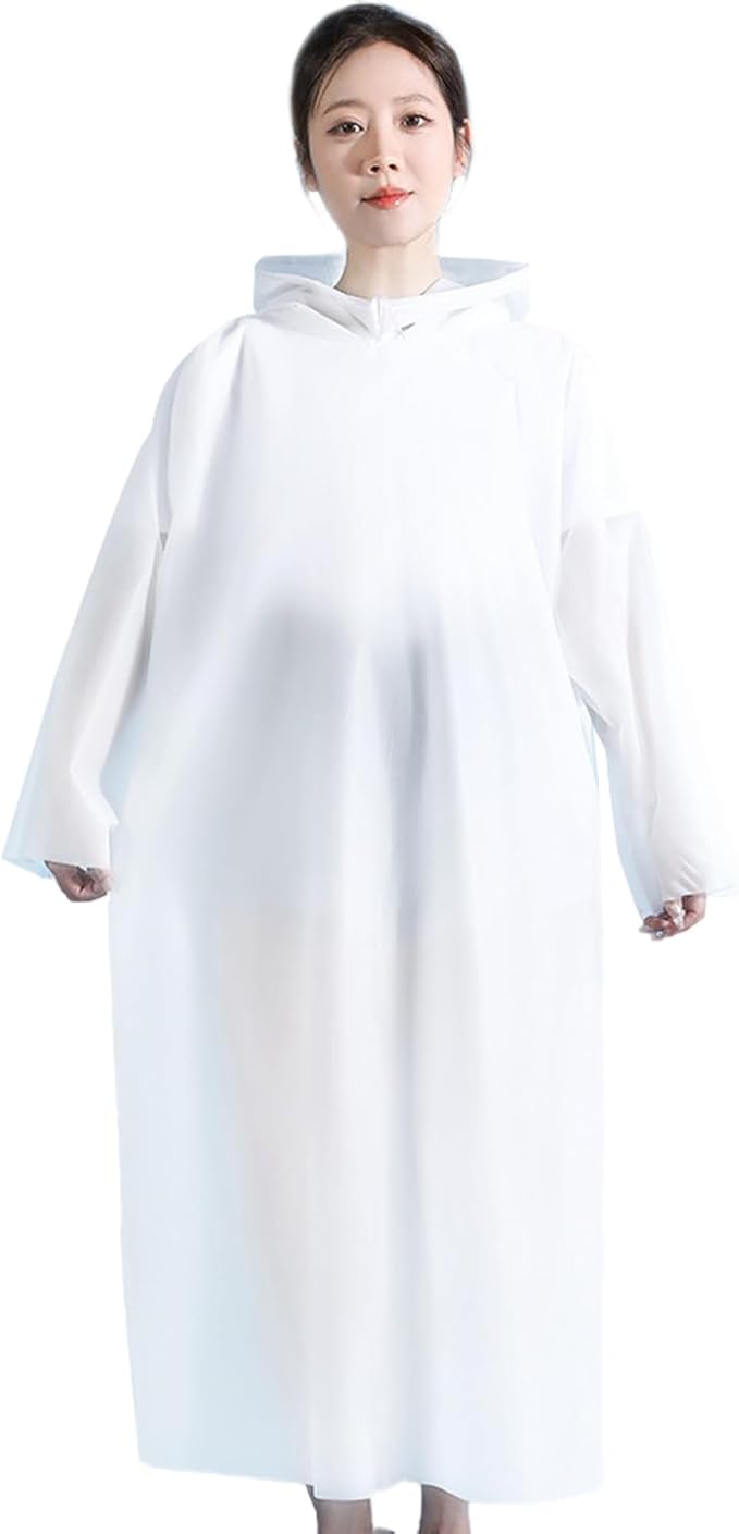 Disposable Rain Ponchos Emergency Rain Poncho for Adults