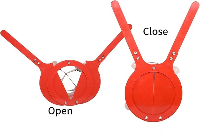 Big Bag Dispenser Bulk Bag Unloader Dischargers for Farms Construction Industry(Red)