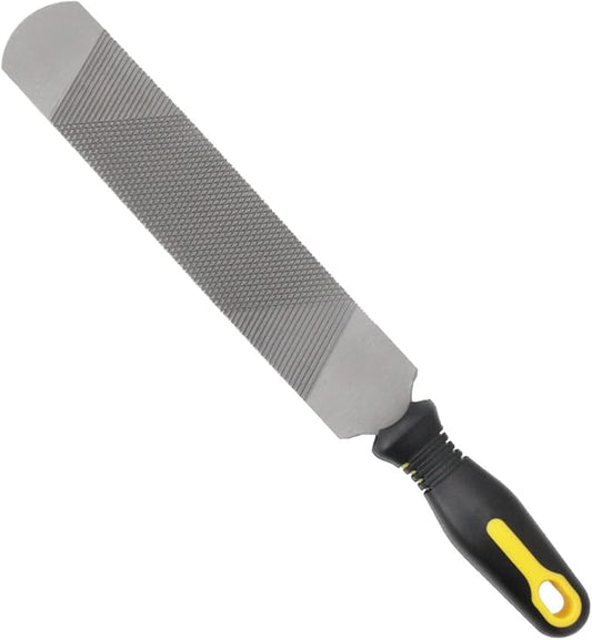 9 Inch Farrier Rasp File with Rubber Handle,Mini Rasp Hoof File Equine Hoof Rasp for Horses, Pig Hoof File, Goat Rasp