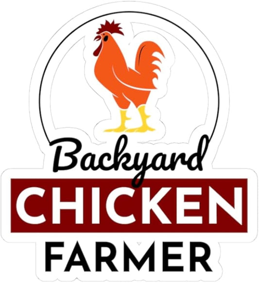 Chicken Keeper Sticker - Backyard Flock Vinyl Decal for Coop Owners, Urban Farmers, Hen Lovers