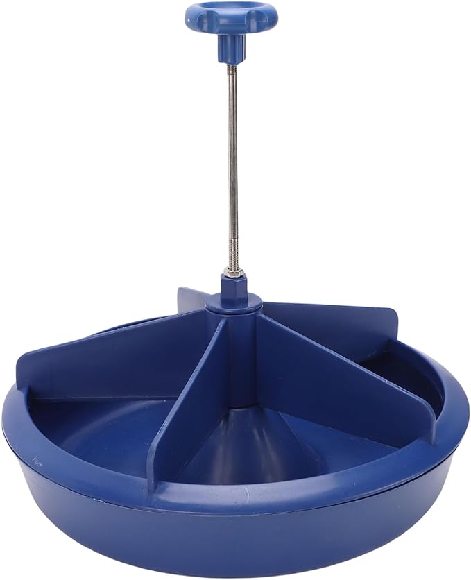 Pssopp Piglet Feeding Trough, Poultry Feeders Bowl Livestock Feeding Tool for Cattle Cows Horses Sheep Goats Pigs Calf Piglet Trough, 5 Slots Food Plastic Livestock Feeder Nan