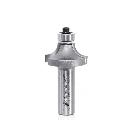 Amana Tool - 49514 Carbide Tipped Corner Round 3/8 Radius x 1-1/4 Dia x 5/8 x 1/2" Sha