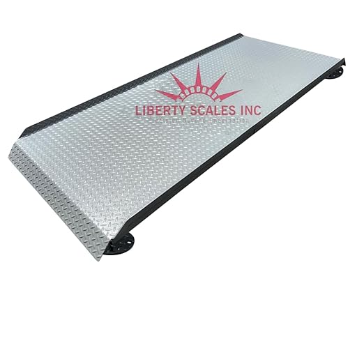 Liberty LS-929 Livestock Scale for Cattle, Measures 85" x 26" x 5, Size M-7’x26 with LCD Display Indicator