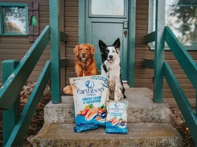 Earthborn Holistic Unrefined Smoked Salmon 25 lb. Ancient Grains & Superfoods Dry Dog Food