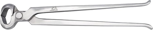 Equine Care 10-Inch Miniature Hoof Nipper | Chrome Vanadium Steel, No-Spring Farrier Tool for FOAL, Shetland, Miniature, Donkey & Pony Hoof Care | Ergonomic Grip & Precision Blades.