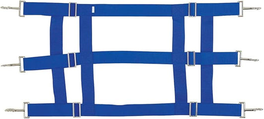 Southwestern Equine Premium Nylon Stall Guard for Horses (Royal Blue)