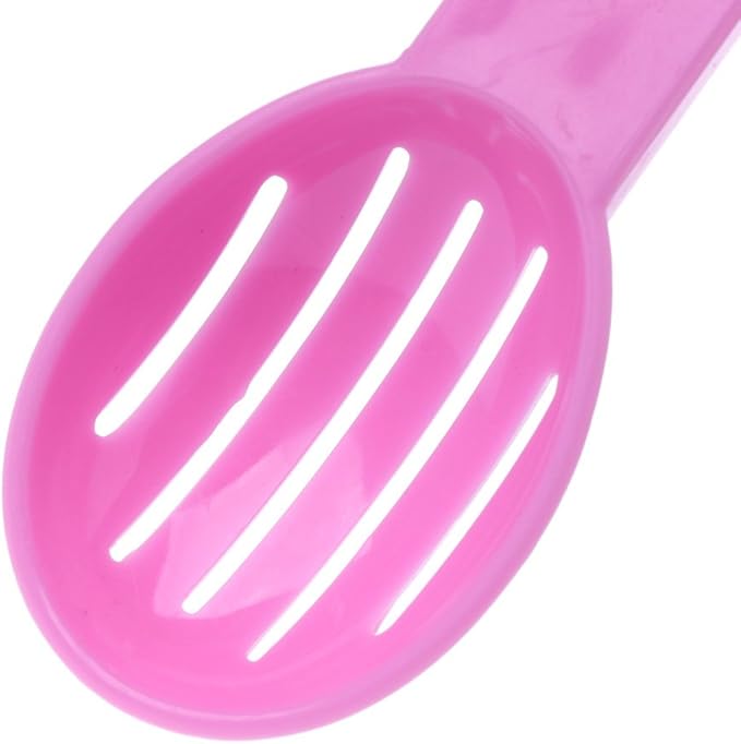 Hamster Sand Scooper Cats Litter Shovel Litter Hollowed for Cats Hedgehogs Cage Hamster Sand Bath Scooper