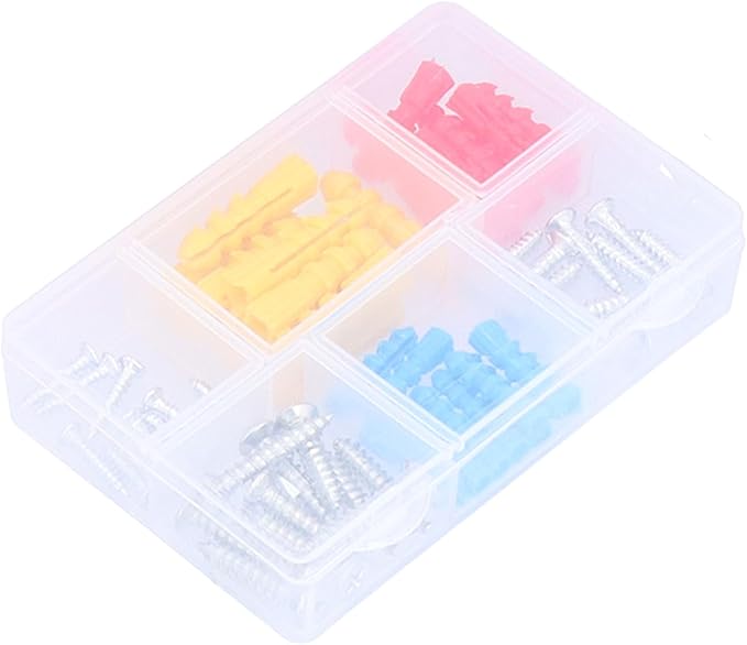 FIXMAN 45Pieces Professional Household Tool Kit Complete Repair Hand Tools Set with Storage Box High Carbon Steel Construction for Home Maintenance DIY Projects