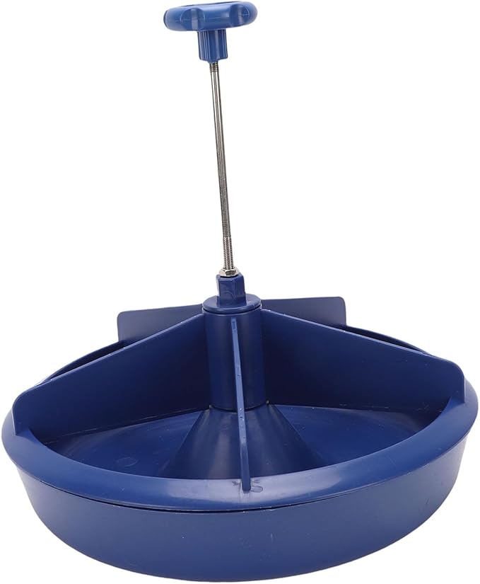 Pssopp Piglet Feeding Trough, Poultry Feeders Bowl Livestock Feeding Tool for Cattle Cows Horses Sheep Goats Pigs Calf Piglet Trough, 5 Slots Food Plastic Livestock Feeder Nan