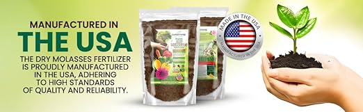 Organic Molasses for Plants - Horticultural Molasses - Ideal for Traditional & Hydroponic Gardening, for Indoor & Outdoor Plants (2 QUARTS)