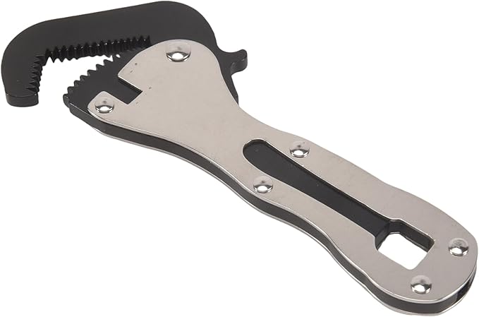 The Mini Stubby, Mini Stubby Pipe Vise Wrench, Mini Self Adjusting Wrench, Size, 2 in 1 Wrench Tool for Tight Spaces