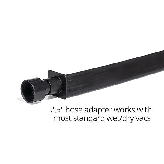PIG Water Vacuum Barrier for Basement Flooding | Portable Water Removal | 4" W x 6’ L x 2.25" H | PM50805