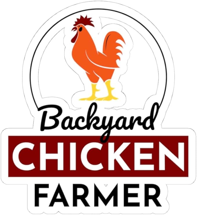 Chicken Keeper Sticker - Backyard Flock Vinyl Decal for Coop Owners, Urban Farmers, Hen Lovers