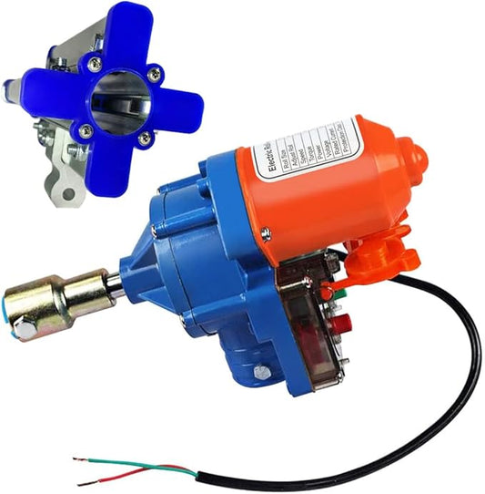 UYGALAXY 100W Greenhouse Film Roll Up Side Motor + Precise Bearing Climber for Greenhouse Ventilation, 24V Automatic Venting