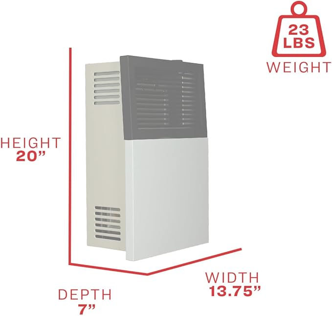 8,000 BTU DV LP Wall Heater