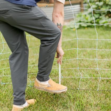 Starkline All-Purpose Electric Netting (42" x 82') for Sheep, Goats, Gardens, Dogs, Beehives and More, in Backyards, on Homesteads, or on Farms and Ranches