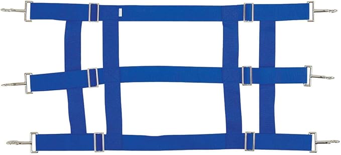 Southwestern Equine Premium Nylon Stall Guard for Horses (Royal Blue)