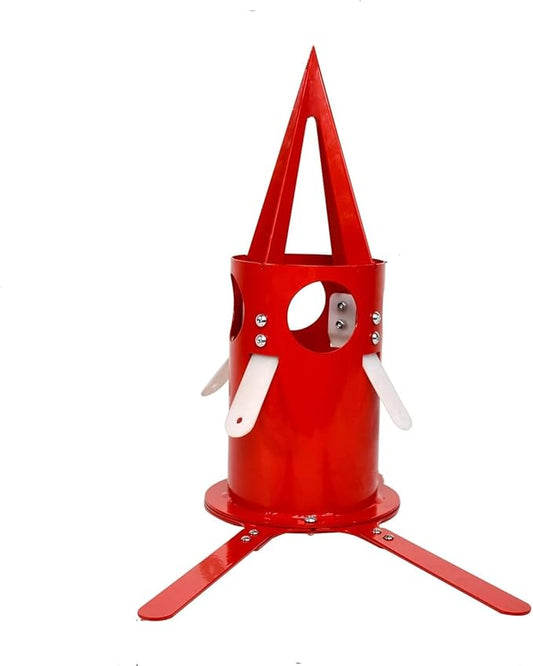 Big Bag Dispenser Bulk Bag Unloader Dischargers for Farms Construction Industry(Red)