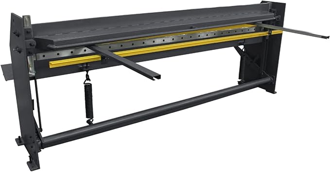 KAKA INDUSTRIAL Sheet Metal Shear- 98-Inch Heavy Duty Stomp Shear Machine for Cutting 18 Gauge (0.047 Inch) Steel, 16-Gauge (0.06 Inch) Aluminum and Copper, Foot Pedal Operated Q01-9818B