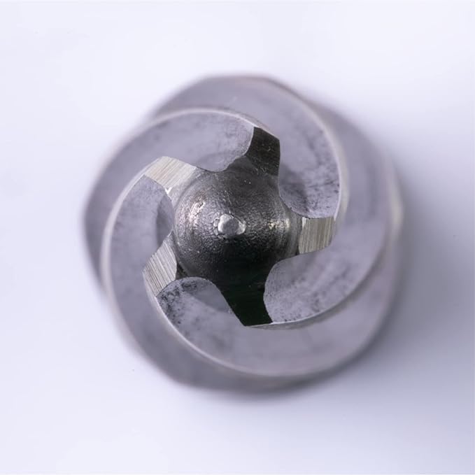 3/4" Bridge/Construction Reamer, M2 HSS Taper Chucking Reamer Drill Bit for Steel Alloy Aluminum Metal Wood Plastic, 1/2” Shank Chuck, Spiral Flutes, to Enlarge/Align Holes, 19mm