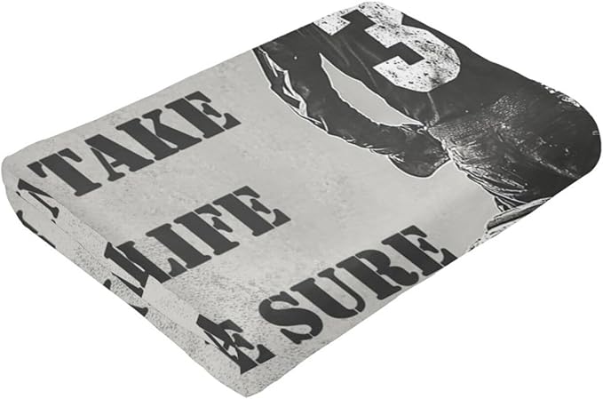 Dirt Bike Blanket Inspiring Motorbike Blankets Fleece Plush Flannel Super Soft Cozy Fuzzy Warm Lightweight Stuff Motorcycle Sports Decor Gifts for Boys Girls Kids Adults Men Women 50" x 60"