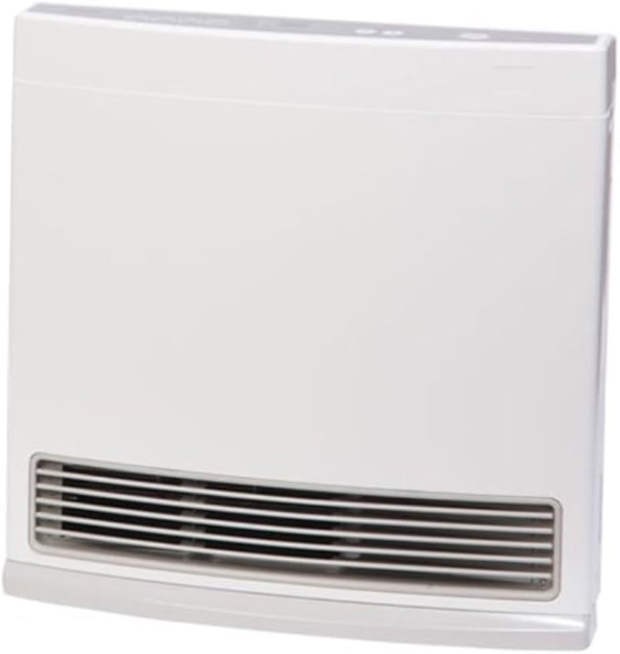 Rinnai FC510N Ventless Natural Gas Heater, Energy-Efficient Space Heater with Programmable Thermostat