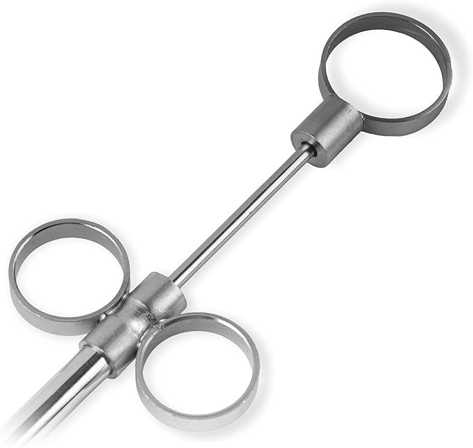 Jeffers Livestock Balling Gun with Metal Head, 16.5" Long – Durable Chrome Plated Brass Tool for Cattle, Sheep, Goats, Aluminum Handle and Reinforced Head for Easy Use, Farm and Barn Supplies