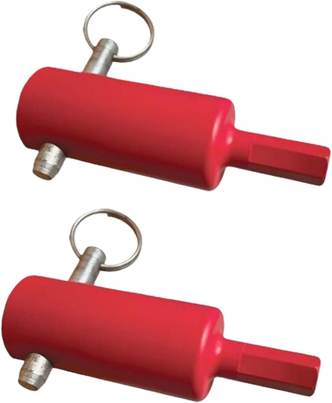 EZ-Crank Trailer Jack Drill Adapter Tool for 1″ Handle Studs,10x Faster Trailer Crank Handle,Heavy-Duty Steel Power Drill Jack Rod & Foot Adapter,for Dump, Livestock Trailers (2 PCS)
