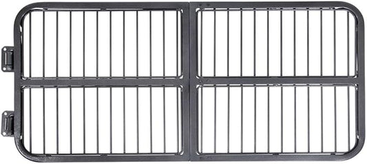 EASY-UP Titan Horse Stall Gates | Heavy-Duty Steel Construction | Rust-Resistant Finish | Ideal for Barn, Farm & Equestrian Use | Short Gate - 24" Tall x 48" Wide | Color Gray Armor