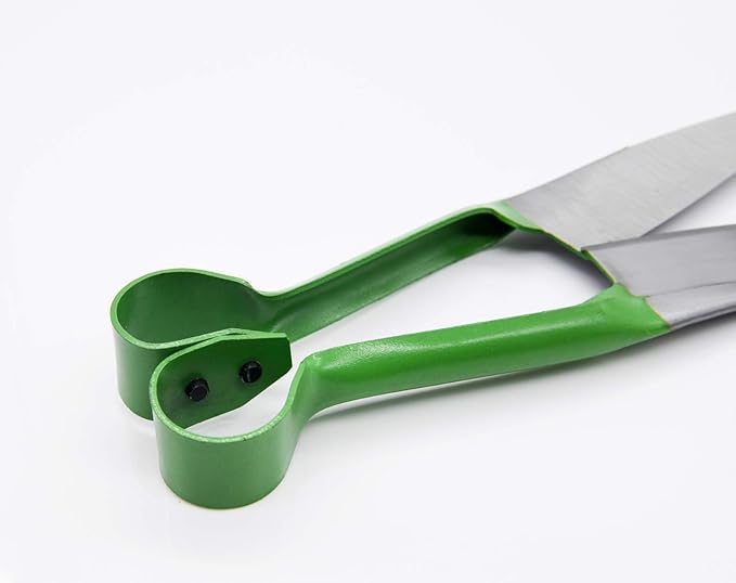 Sheep Shear Grass Shear Alpaca Shears R Shaped Design For Large Thick-Haired Animal Grooming (Green)