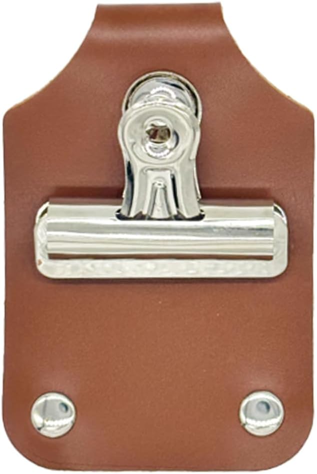 Horse Show Number Holder, Livestock Leather Show Holder, for Saddle, Harness, Pig, Cattle, Goat Competition, 3.94 x 2.64 Inches