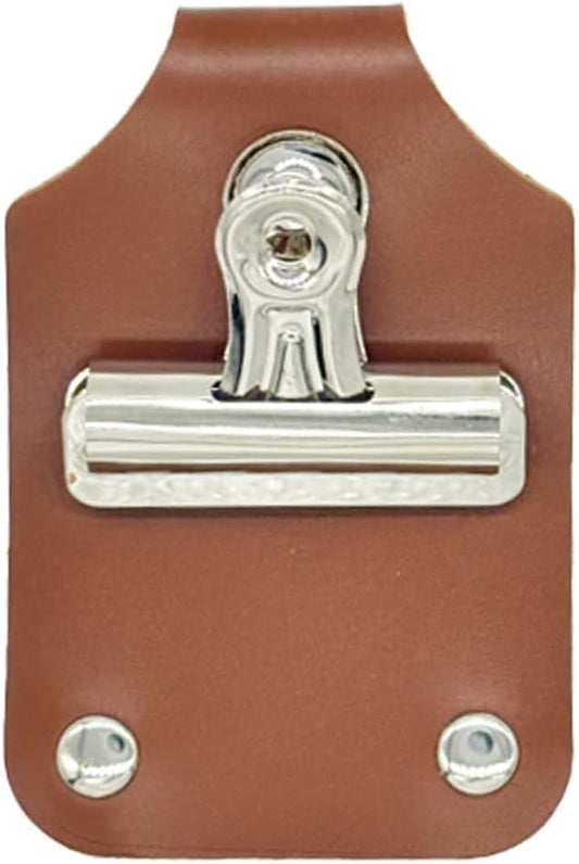 Horse Show Number Holder, Livestock Leather Show Holder, for Saddle, Harness, Pig, Cattle, Goat Competition, 3.94 x 2.64 Inches