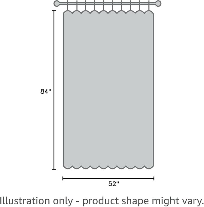 Joydeco Blackout Curtains 84 Inches Long 2 Panels Burg, Room Darkening Curtains for Bedroom, 100% Black Out Textured Thermal Drapes Privacy Protection 2 Panels Set(W52 x L84 Inch, Sky Blue)