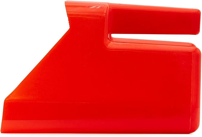Jeffers Super Scoop 3 Quart – Lightweight and Heavy Duty Plastic Feed Scoop for Pet Food, Grain, Dog Food, Cat Litter, Flour, Rice, Chicken Feed, Garden Soil, Barn, Farm, and Outdoor Use - Red