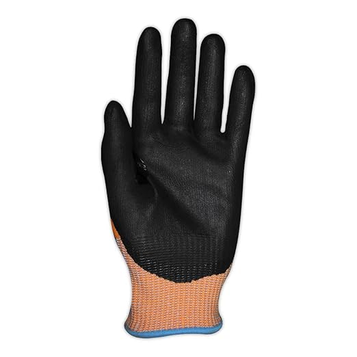 MAGID D-ROC ANSI A4 Oil & Liquid Absorbing TriTek Work Gloves, 12 Pairs, Size 10/XL (DXG48)