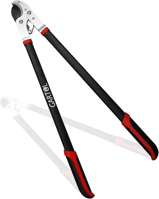 GARTOL Anvil Lopper, 29″ Heavy Duty Tree Branch Cutter (2″ Cutting Capacity), Compound Action for Effortless Cutting | Ergonomic Non-Slip Handles | Ideal for Tree Trimming & Garden Maintenance