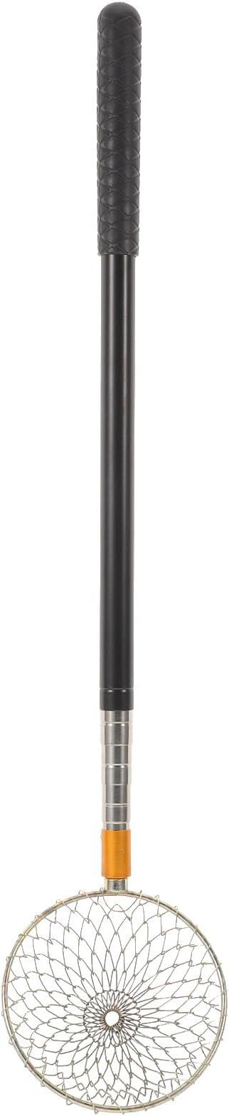 Peanut Picker Chicken Egg Grabber Nut Gatherer Stainless Steel Foldable Pole Separator Potato Picking Tool for Elderly Farmer Poultry Nest Coop