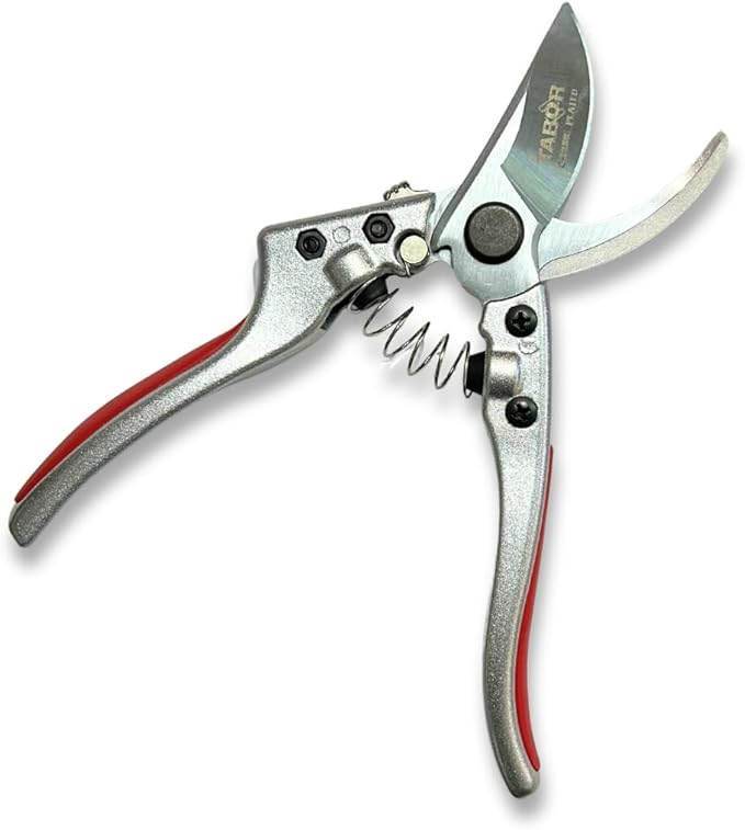 TABOR TOOLS S834A Bypass Pruning Shears, Makes Clean Cuts, Professional Sharp Secateurs, Great for M-L Size Hands, Hand Pruner, Garden Shears, Clippers for The Garden