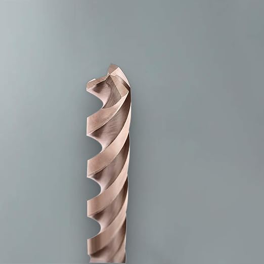 Lichamp 1/2" HSS Cobalt Drill Bits 5PCS with Three Flute for Hard Metal, Hardened Stainless Steel and Cast Iron